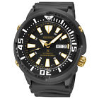 Srp641 Seiko Brand New Mens Black Dial Polyurethane Strap Automatic Watch