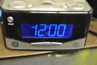 7-4801a Stereo Black Clock Cd Radio General Electric Alarm -fm