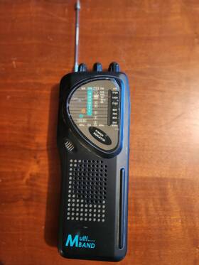 Suntone Av-139tv Multiband Radio Am Fm Tv1 Tv2 Weather Band Battery Operated No Batteries