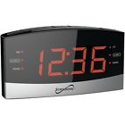 Supersonic Bluetooth Dual Alarm Clock Radio 639131203815