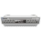 Sylvania Under-counter Bluetooth Cd Lcd Clock Radio 058465791056