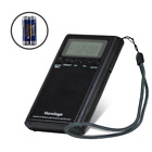 Synchkg113882 Horologe Am Fm Pocket Radio Portable Digital Alarm 7352719778583