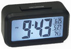T-4451 Ken Lcd Number Alarm Clock With Light Sensor 051932044518