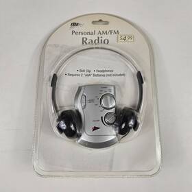 270259 T.d.e Tde T.d.e. Personal Am Fm Radio Sealed Portable With Headphones Vintage Nos Y2k 270259 T.d.e Tde T.d.e. Personal Am Fm Radio Sealed Portable With Headphones Vintage Nos Y2k