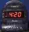 T112p Bell Sounds Timex Compact Alarm Clock T112 Transparent Purple