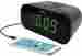 T231g2 Timex Dual Alarm Clock Am Fm Radio Gunmetal 758859206615