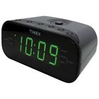 T231gy3 Timex Clock Radio Gunmetal