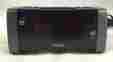 T235 Timex Dual Alarm Clock Am Fm Radio Jumbo Display Aux Line Black Tested