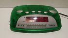 T235q Timex Am-fm Green Alarm Clock