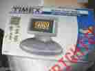 T2385 Timex New Alarm Clock Radio Digital Display E-z Tuner Nature Sounds Bells 758859201146