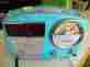 T247l Timex Aqua Blue Retro Vintage Look Am Fm Alarm Clock Radio