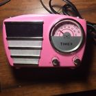 T247m Timex Alarm Clock Radio Digital Pink Model