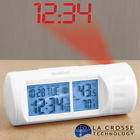 T83721 La Crosse Technology Projection Atomic Alarm Clock Temperature 757456983721
