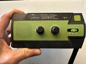 Techsafe 836297090 Portable Radio Fm Am Wb Flashlight Speaker Emergency Weather Travel