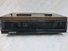 Tfm-c580w Tfm-c580 Sony Digital Clock Radio Flip Working Transistors