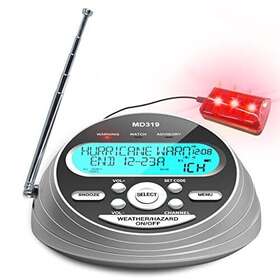 Tmus-md319 Tm Noaa Weather Radio-s.a.m.e. Localized Programming Alert Radio With 80