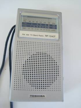 Rp-124ot Toshiba Fm Am Tv Band Radio