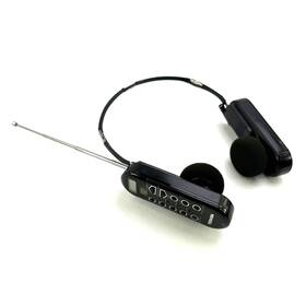 Rp-2068 Toshiba Am/fm Stereo Headphone Radio Vintage - Tested Read Digital Tuner