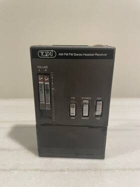 Sel-168 Tozaj Am/fm Stereo Headset Receiver Model