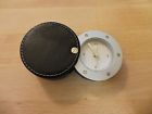 Sw314 Travel Alarm Sharper The Image Clock Leather