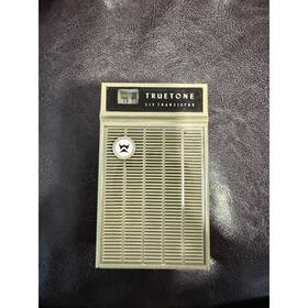 Att022u Truetone Six Transistor Portable Am Radio Vintage Retro Collectible Works