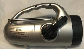 Dt96002 Ultronic Dynamo Am/fm Torch Light Radio Hand Crank Siren And Blinking
