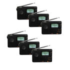 6xtivdio V-115 Tivdio Sleep Timer World Band Radio Player Wma Rec Recorder