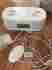 Ve-hc-timeshakermicro-w Iluv Timeshaker Micro Vibrating Alarm Clock White Hard Of Hearing Low Vision
