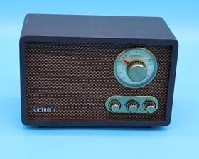 Vrs-2200 Victrola Retro Bluetooth Am/fm Radio Wood Cabinet Espresso