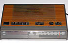 7-4624 Vintage Ge Clock Tested Radio Display Works Red Alarm Grain Digital Wood