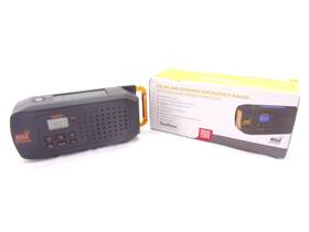 Vonhaus 15/088 Solar Dynamo Emergency Radio Noaa Weather Am/fm Hand Crank