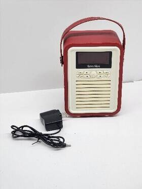 Vq 060169717107 Retro Style Myvq Mini Bluetooth Speaker Fm Radio Cream Htf In Box Portable
