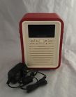 Vq-mini-rd-us Vq Retro Mini Radio With Bluetooth Red 5060169717077