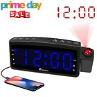 Vs-pac02 Vansky Projection Alarm Clock Radio With Usb Charger Digital
