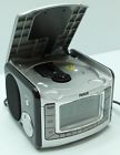 Rp3740a Wake Dual Rca Cd Alarm Brightness Zone Clock Fm Time Radio Free Ships