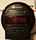 Wcr-25318 Vintage Unique Digital Alarm Clock Radio