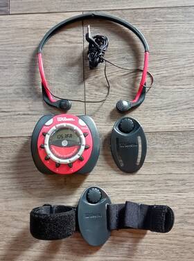 Wilson Wda300r Sports Am/fm Digital Armband Jogging Radio W Headphones Tested