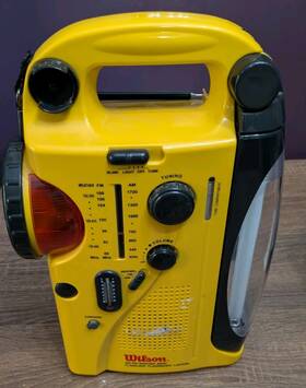 Wilson Wffl80 Weather Band Flashlight Am/fm Emergency Radio Lantern