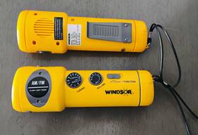Fl202 Windsor Am/fm Radio Flash Light Model Vintage 1994 Stored - Very Clean