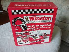 Winston 097461445099 Am-fm Headphone Radio Works Ex. Condition