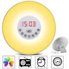 Wp-p01 Totobay Wake Up Light Sunrise Simulation Snooze Alarm Clock Bedside