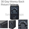 Wr-15bk Sangean Table Top Wooden Radio Black Leatherette 729288028918