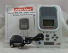 Wx-150 First Alert Public Weather Radio Tested Shipping