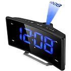 Ytgehm074bbususae6n Pictek Projection Clock Curved 714874223648