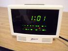 Zg120w Zenith Vintage Am Fm Digital Alarm Clock Portable Desk Radio
