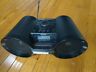 Zs-bty50 Sony Am Fm Bluetooth Boombox Radio Black Used In Excellent