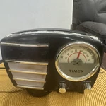 Timex Alarm Clock Radio T247B Black Silver Missing Knob Awesome Sound Vtg Read!!. Fixed Price $10.99.