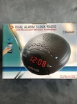 Craig Dual Alarm Clock Radio With Bluetooth Technology Black - New In Box. Fixed Price $21.95.