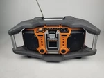 Ridgid Job Site Radio Boombox Model R84082 Shockmount Armor Am/fm Apple Dock Aux. Fixed Price $49.99.
