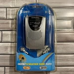 Coby CX-17 Portable Am/fm/tv/weather Band Radio W/stereo Earphones New Sealed. Fixed Price $11.94.